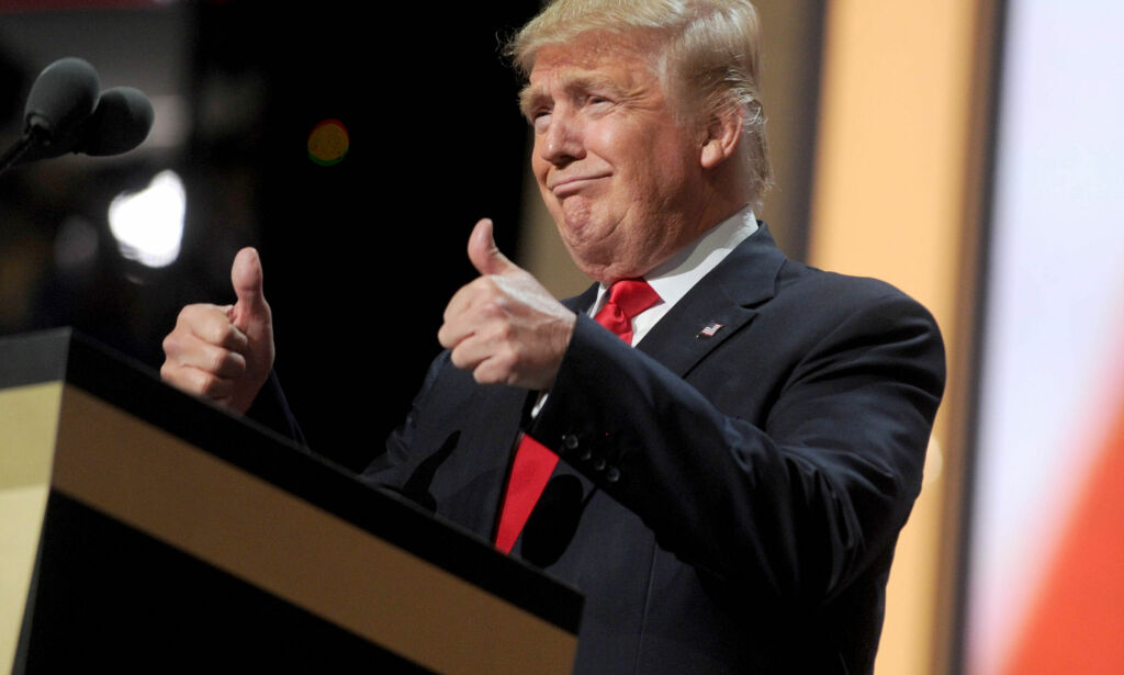 Nå leder Donald Trump over Hillary Clinton på måling