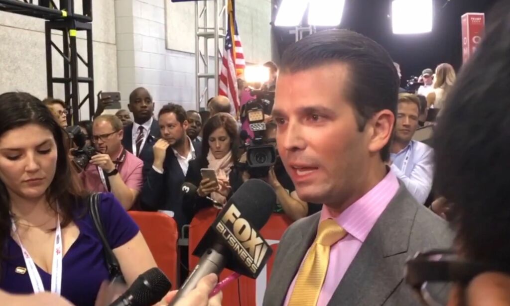 Trump jr.: - Om pappa hadde gjort dette hele livet, hadde han vært verdens beste politiker