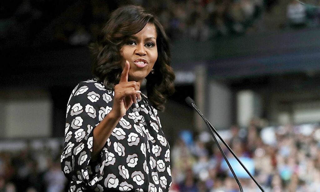 Michelle Obama angriper Donald Trump