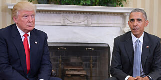 Morsomhetene hagler etter at Obama og Trump møttes
