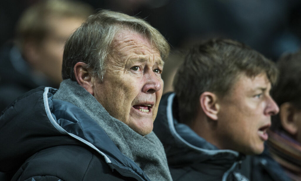 Danmark og Hareide feiret VM-plass. Så tok Hareide et oppgjør med journalist: - Du er en skam