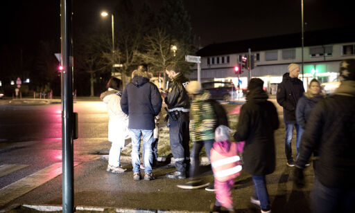 To minutter etter at drapet var meldt til politiet, så vitnet en mann løpe skrått over veien: - Han må ha vært involvert