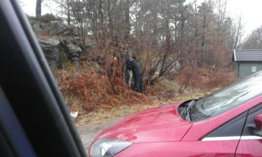 Her leter politiet bak en stein i 15-åringens nabolag. Nå er drapsvåpenet sikret