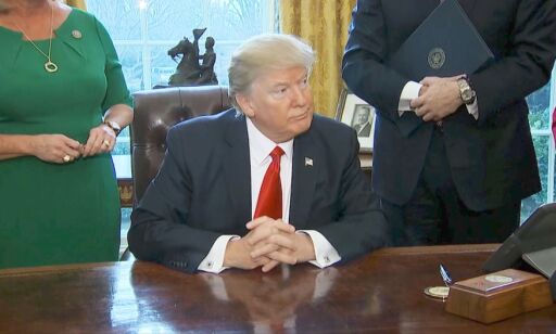 Trump om Iran: - De kan ikke oppføre seg