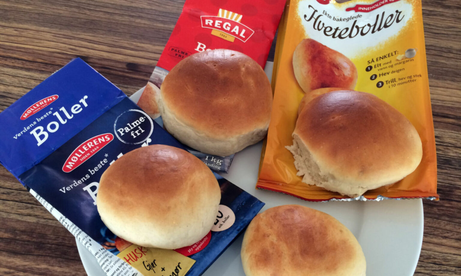 Hvilken bollemiks er best?