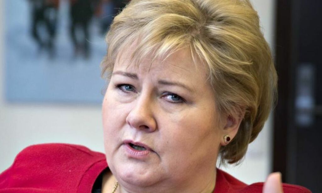 Erna holder kritikk hemmelig