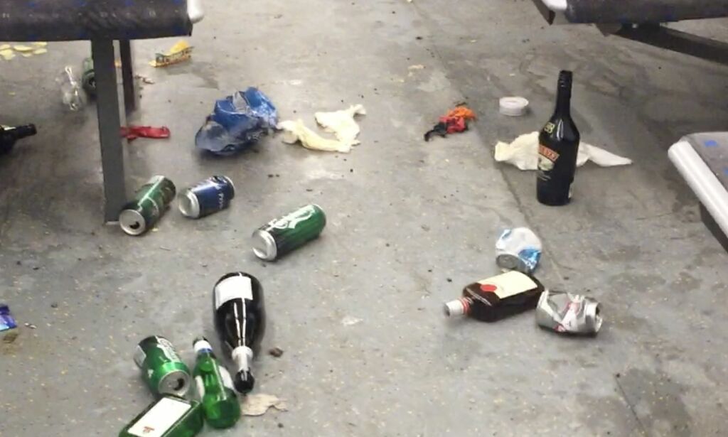 Slik så T-banen i Oslo ut etter Kollen-festen