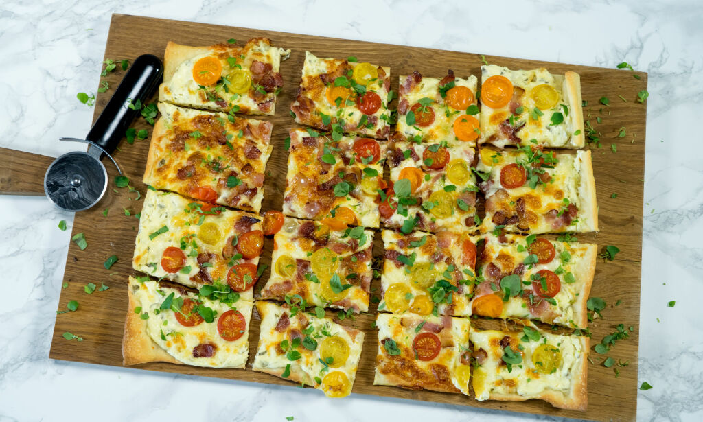 Må prøves: Hvit pizza er mye enklere