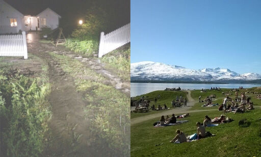I sør er det flom. I Narvik ringte en mann til meteorologen for å klage på varmen