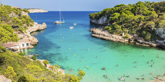 10 på topp på Mallorca