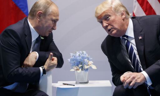 Trump holdt et hemmelig møte alene med Putin