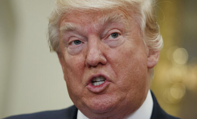 FILE - In this Wednesday, May 3, 2017, file photo, U.S. President Donald Trump speaks during an event in the Roosevelt Room of the White House in Washington. Trump wants to close a frustrating 2017 with the first overhaul of the tax code in more than three decades. Yet after seven months of work, TrumpÄôs plan remains little more than a rough sketch. Despite the haziness of the blueprint, administration officials have held to their pledges that lowering tax rates would spur the creation of millions of jobs and faster economic growth. (AP Photo/Evan Vucci, File)