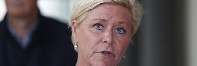 Oslo 20170829.
Helse- og omsorgsminister Bent Høie og finansminister Siv Jensen besøker Radiumhospitalet tirsdag formiddag.
Foto: Torstein Bøe / NTB scanpix