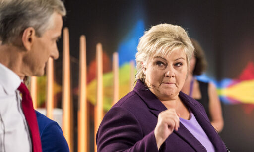 Solberg etter Støre-angrep: - Frekt og vulgært av Arbeiderpartiet