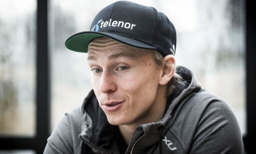 Han kan bli så nervøs at han spyr før start