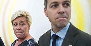 Hareide raser mot Siv Jensen. Nå ber hun om unnskyldning