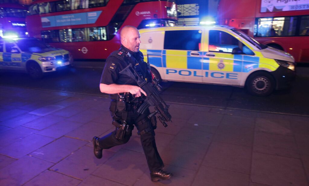 Evakuerte T-banestasjon i London