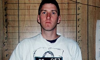 FILE--Timothy McVeigh is shown on this April 19, 1995, file photo taken hours after the Oklahoma City bombing, at the Noble County Jail in Perry, Okla. McVeigh's lawyers ended their bid to save him from the death penalty on Wednesday, June 11, 1997, with his parents pleading for his life and remembering him as a happy child and a good son. (AP Photo/HO)