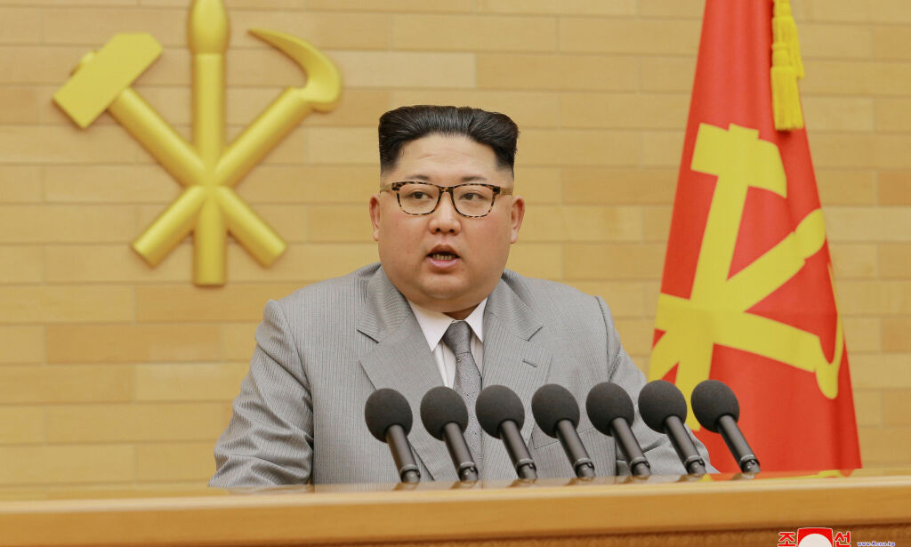 Kim advarer USA i nyttårstale: - Jeg har atomknapp på skrivebordet