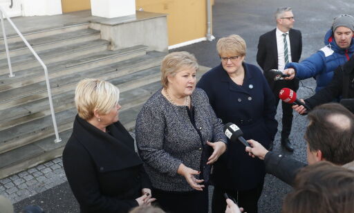 Erna Solberg: - Vi vet ikke om vi blir enige