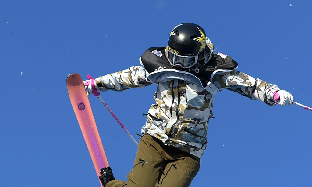 Johanne Killi på pallen i Big Air