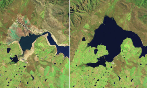 Oppsiktsvekkende satellittbilder viser den kritiske vannmangelen i Cape Town