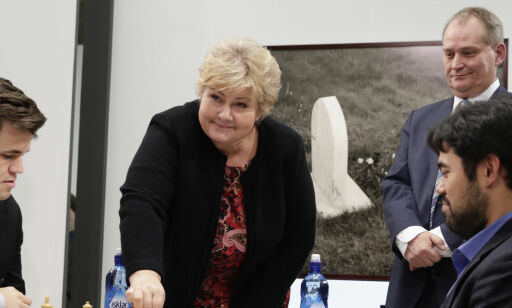Solberg åpnet Carlsens uoffisielle VM-kamp