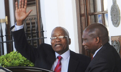 Sør-Afrikas president Jacob Zuma går av