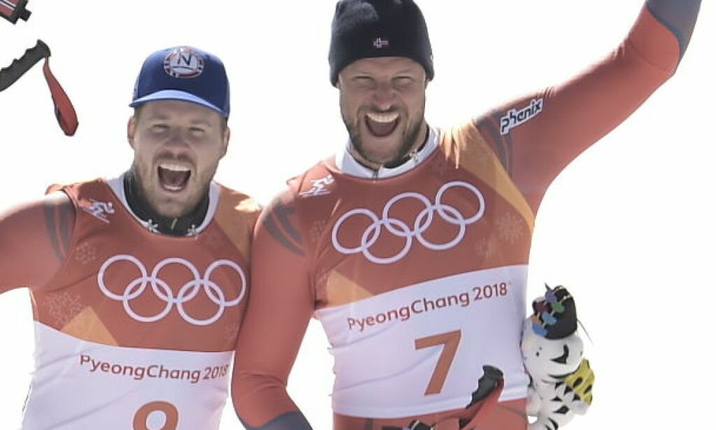 Aksel Lund Svindal er i mål, han kan ikke bli større