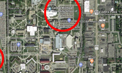 Skudd avfyrt ved universitet i Michigan