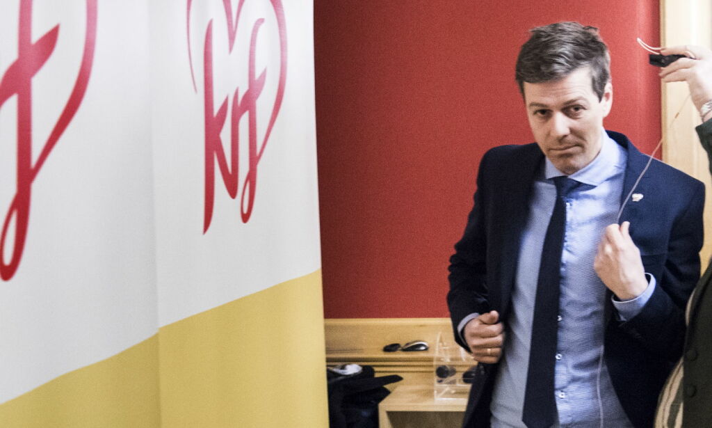 Knut Arild Hareide: - Jeg har tilgitt Sylvi Listhaug