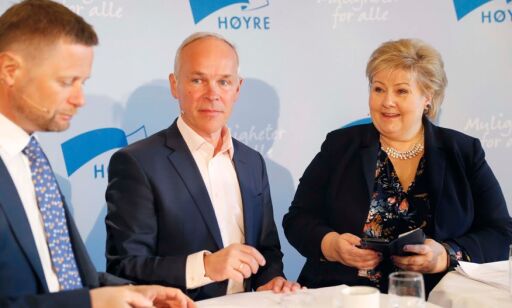 Erna Solberg går til angrep på Donald Trump