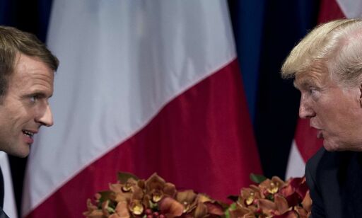 Macron hevder han har bevis for kjemisk angrep fra Assad. Trump skaper full forvirring