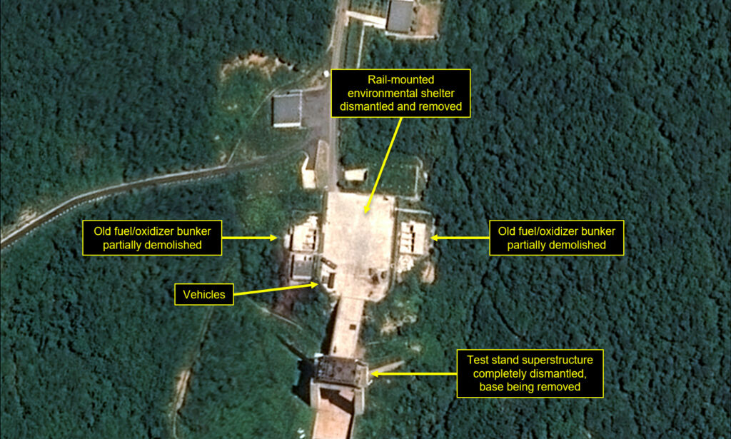 Bildene som antyder at Nord-Korea har tatt «et viktig steg» i riktig retning