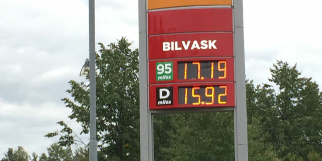 Bensinprisen stiger kraftig - kan passere 18 kroner