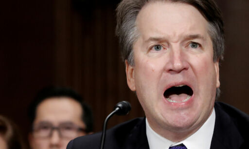 Brett Kavanaugh griner seg hele veien til høyesterett
