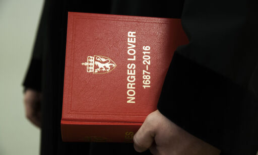 OSLO 20171124.
Oslo Tinghus. Norges lover 1687-2016.
Foto: Berit Roald / NTB scanpix