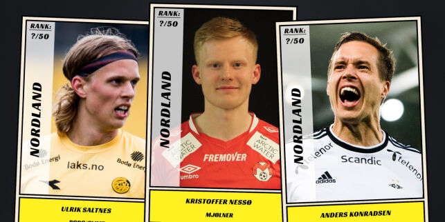 Dagbladet kårer de 50 beste fotballspillerne fra Nordland
