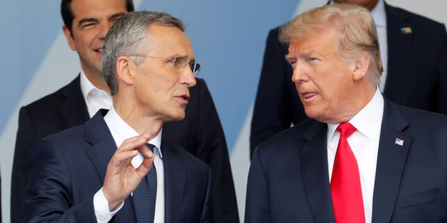 Trump skal ha tordnet bak lukkede dører. Stoltenberg ber Vesten ta ham på alvor