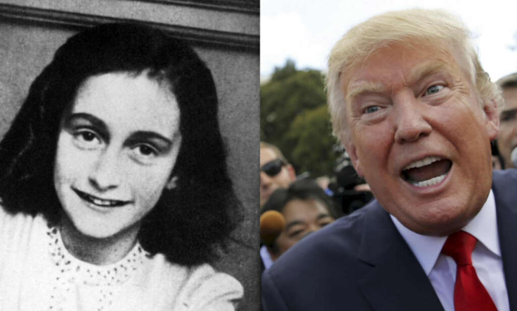 Anne Franks stesøster sammenligner Trump med Hitler